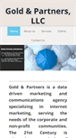 Mobile Screenshot of goldpartnersllc.com